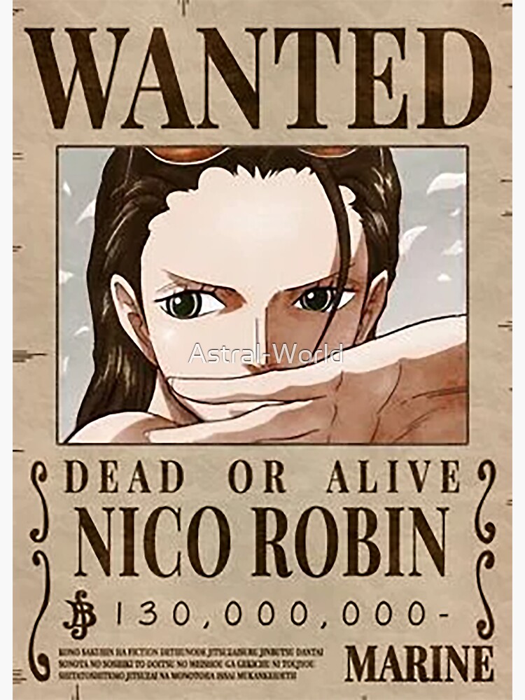 Nico Robin - Thanks for Relying on me Sticker for Sale by Mel-le