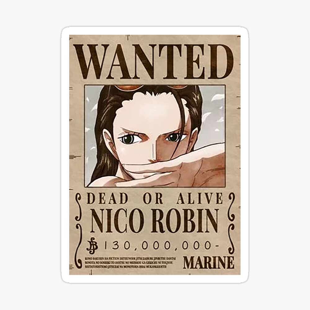 One Piece- Nico Robin Bounty | Poster