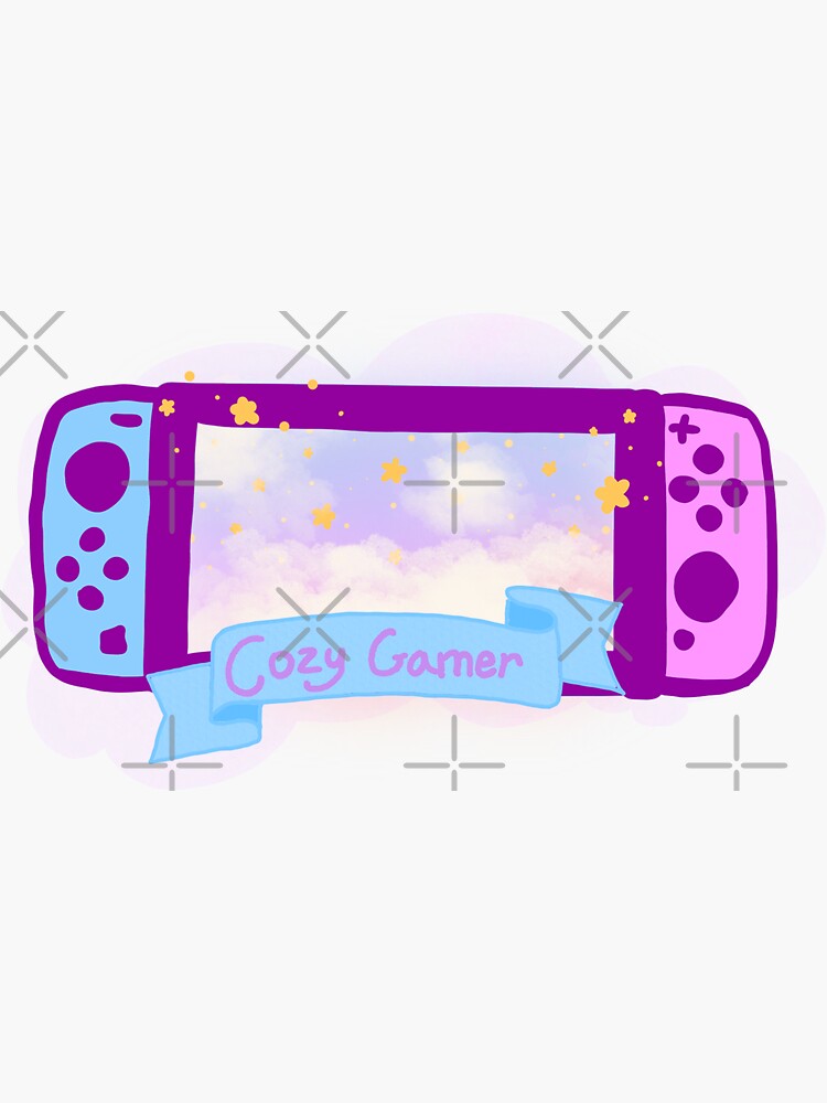 Cozy Gamer Gamer Club Sticker for Sale by cozygamer