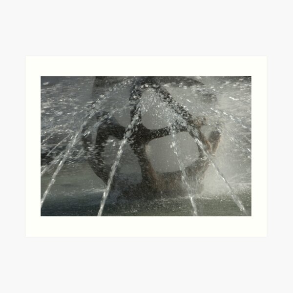 Fountain, Piazza Tribunale, Bolzano/Bozen Art Print