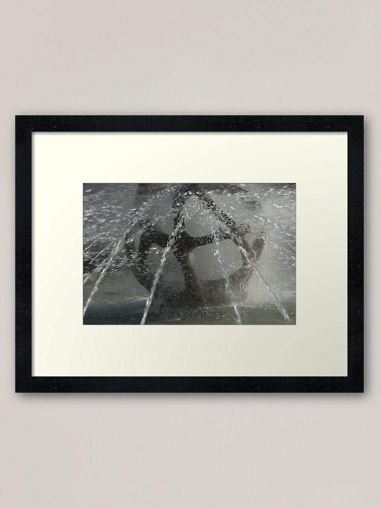 Alternate view of Fountain, Piazza Tribunale, Bolzano/Bozen Framed Art Print