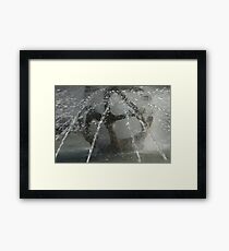 Fountain, Piazza Tribunale, Bolzano/Bozen Framed Print