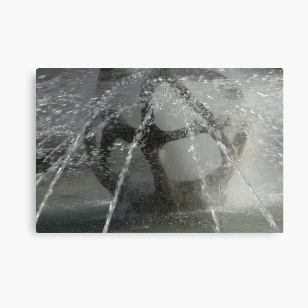 Fountain, Piazza Tribunale, Bolzano/Bozen Metal Print
