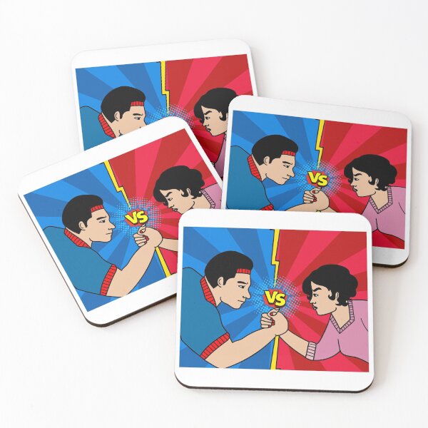 Item preview, Funny Colorful Arm Wrestling designed and sold by flofin.