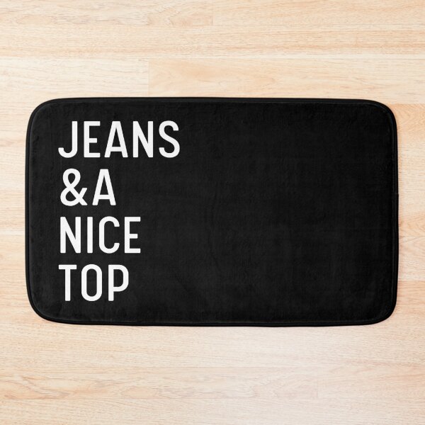 Artikelvorschau, Jeans und ein schönes Top | Mode | Outfit | OOTD | Typografie entworfen und verkauft von itsokaybyme.