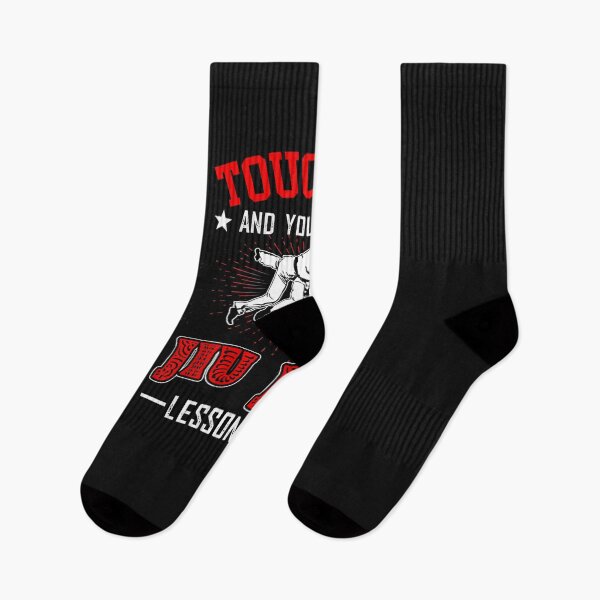 Item preview, Touch Me First Jiu Jitsu Lesson Is Free Brazilian BJJ Classic  designed and sold by MateoSerrano97.