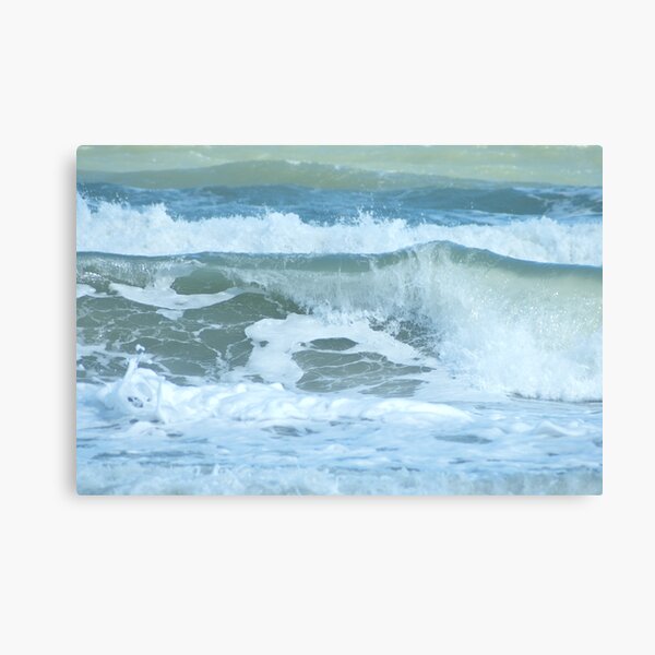 Sudden Surge, Melbourne Beach, Florida Canvas Print