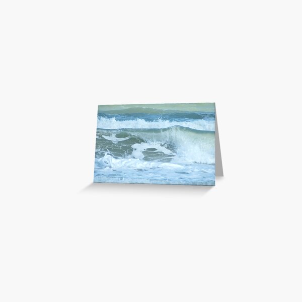 Sudden Surge, Melbourne Beach, Florida Greeting Card