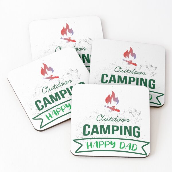 Item preview, HAPPY DAD CAMPING designed and sold by naturehikers.