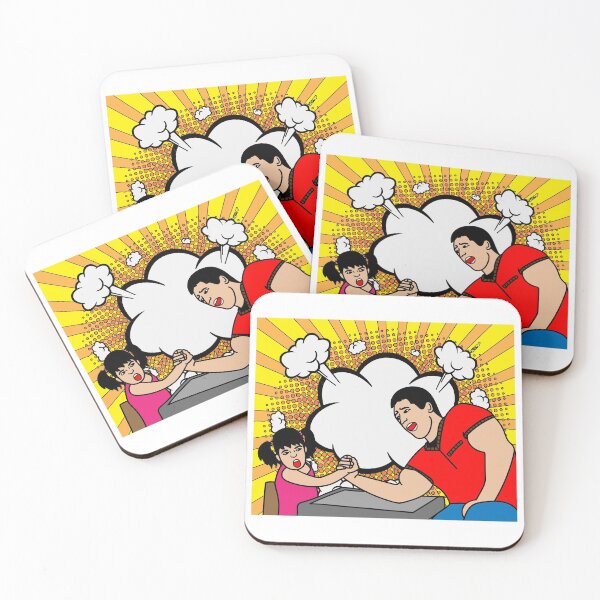 Item preview, Funny Colorful Arm Wrestling designed and sold by flofin.