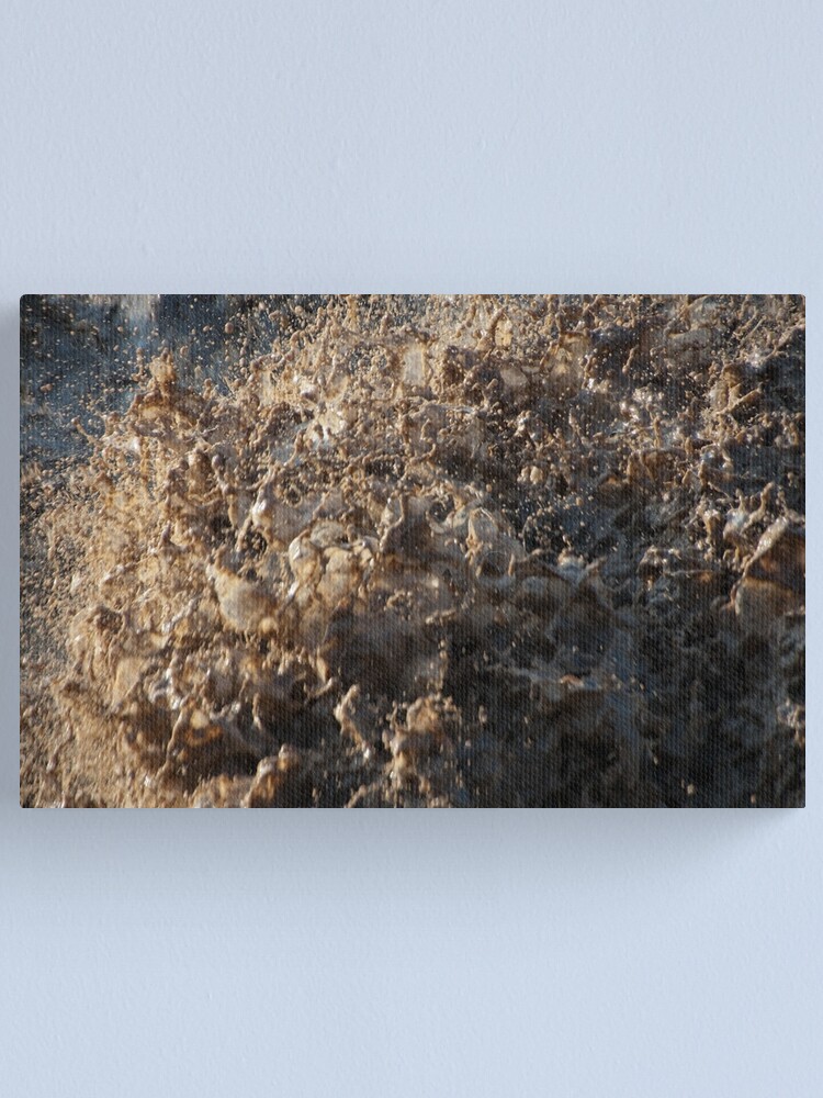 Alternate view of After the Storm, Talvera River, Bolzano/Bozen, Italy Canvas Print