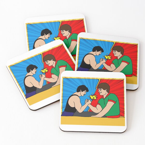 Item preview, Funny Colorful Arm Wrestling designed and sold by flofin.