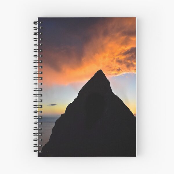 Item preview, Gros Piton al atardecer designed and sold by Jordan Hinsch.