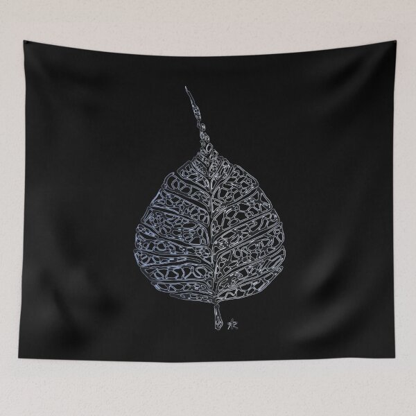 Item preview, Silver leaf of bodhi tree designed and sold by Anna Ratkevich.