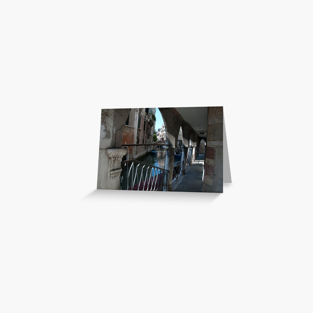 Venice Archways, Italy Greeting Card