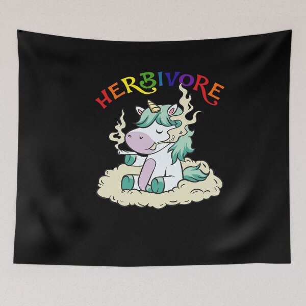 Item preview, Marijuana - Unicorn Rainbow Herbivore - Zoo designed and sold by nosuchbrand.