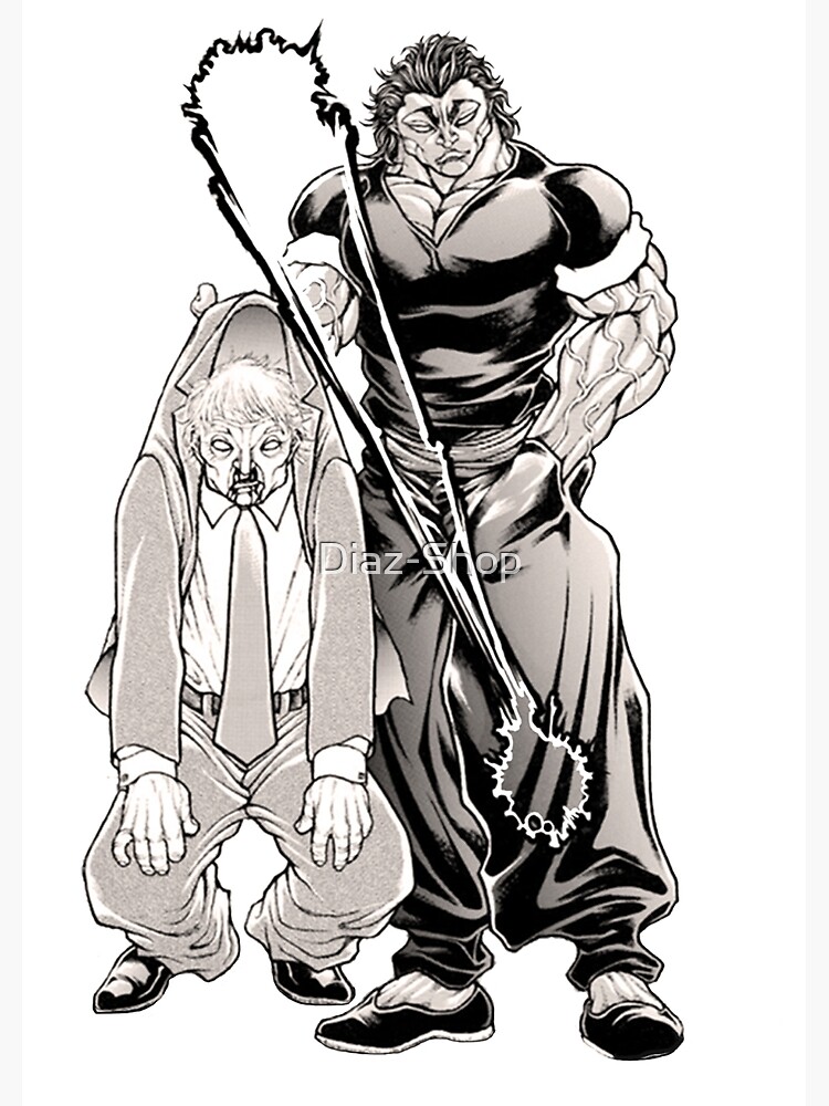 Baki and Yujiro Poster for Sale by BRSRK
