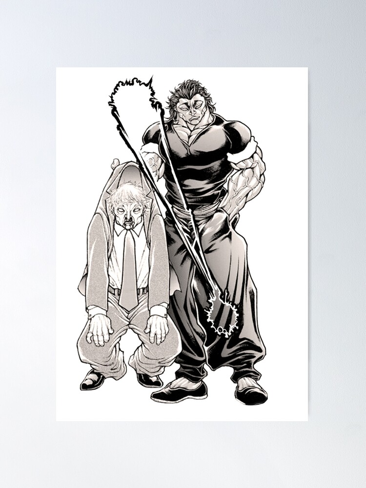 Baki and Yujiro Hanma Uzzi Watson - Illustrations ART street