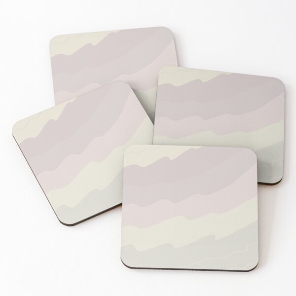 Item preview, Creamy neutral waves abstract shape designed and sold by KennyLucky.