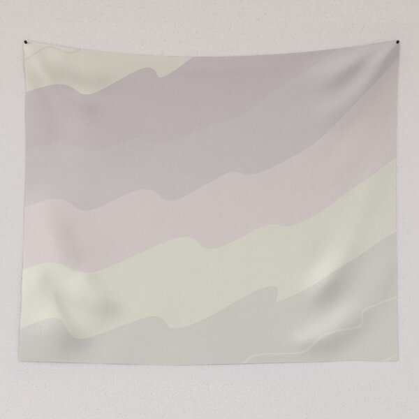 Item preview, Creamy neutral waves abstract shape designed and sold by KennyLucky.