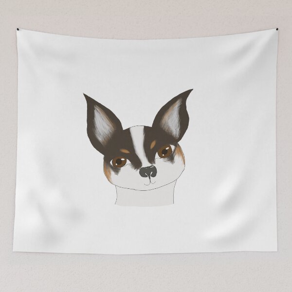 Item preview, Chica the Chihuahua Jackrussel designed and sold by AlpacaSparkles.