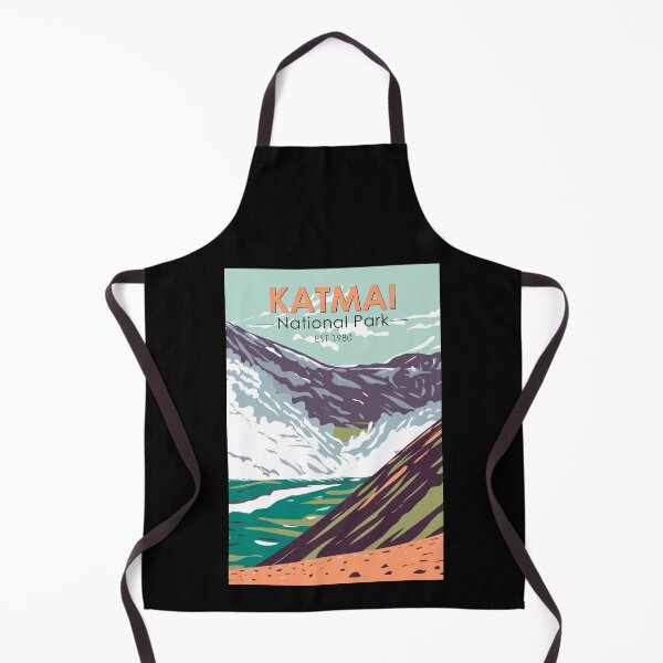Item preview, Katmai National Park Ten Thousand Smokes Alaska Vintage designed and sold by KrisSidDesigns.