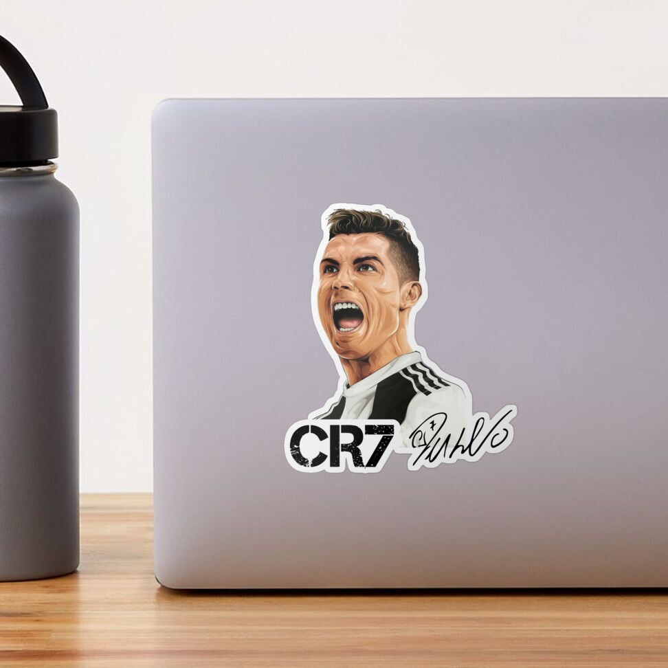 Poster for Sale avec l'œuvre « Cr7 Cristiano Ronaldo 7 » de l'artiste Amir  Riyaz