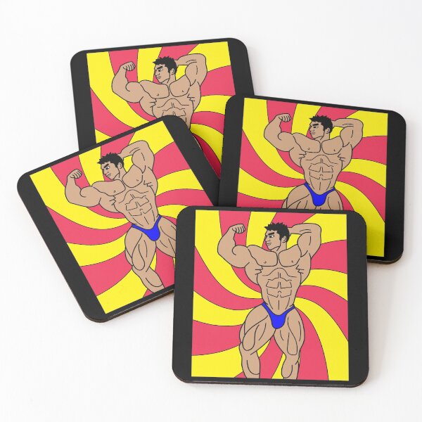 Item preview, Retro Bodybuilding Lifting Weights designed and sold by flofin.