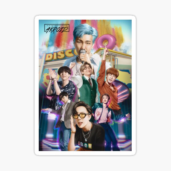 Artikel-Vorschau von BTS Dynamite Fanart Poster, designt und verkauft von RafaelGalang47.