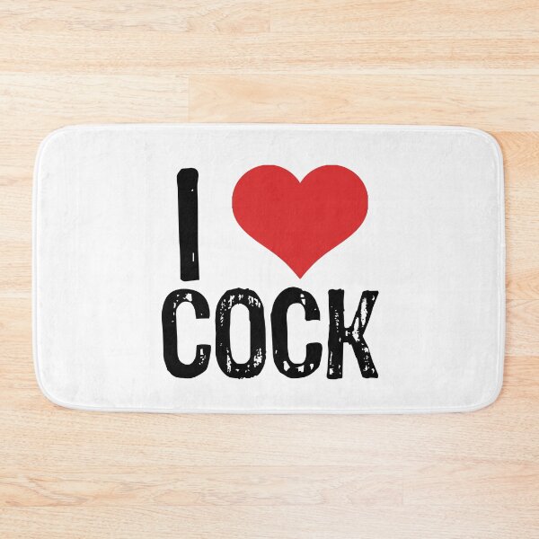 Item preview, I Love Cock designed and sold by The "I Love Everything" Shop.