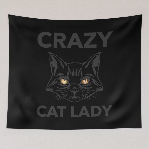 Item preview, Crazy Cat Lady Funny Cat Lover Kitty Mom Kitten designed and sold by RJ-Art.