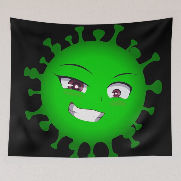 Item preview, Please don't toy with us, Covid-san designed and sold by TheW33bStore.