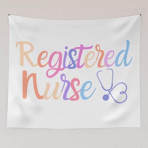 Item preview, registered nurse - nurse gift/present (color)  designed and sold by PickaSticka.