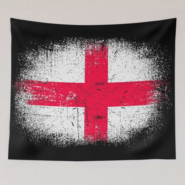 Item preview, ENGLAND ENG VINTAGE FLAG GRUNGE USED LOOK BY SUBGIRL designed and sold by SUBGIRL.