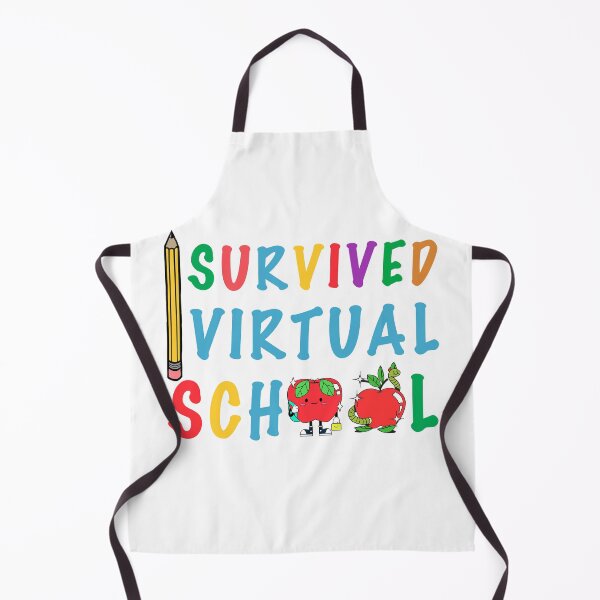 Item preview, i survived virtual school funny back to school 2021 funny teacher student back to school designed and sold by GoodyLeo.
