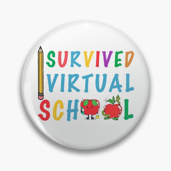 Item preview, i survived virtual school funny back to school 2021 funny teacher student back to school designed and sold by GoodyLeo.