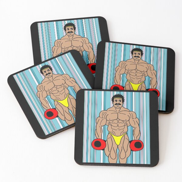 Item preview, Retro Bodybuilding Lifting Weights designed and sold by flofin.