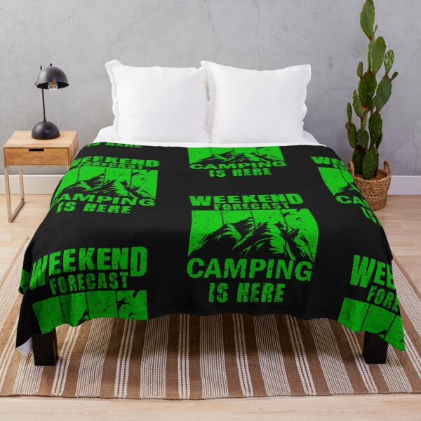Item preview, Weekend Forecast Camping Is Here, Camping Is My Therapy designed and sold by SportyDogShop.