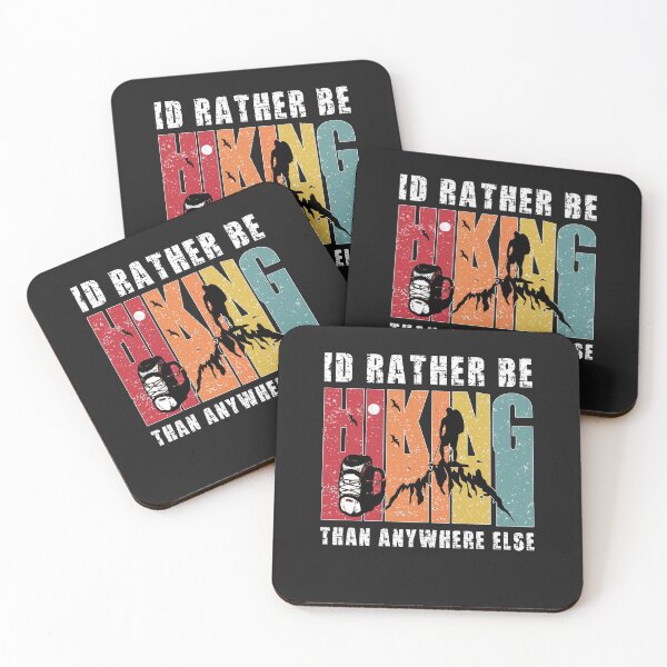 Item preview, Id Rather Be Hiking Than Anywhere Else designed and sold by SportyDogShop.