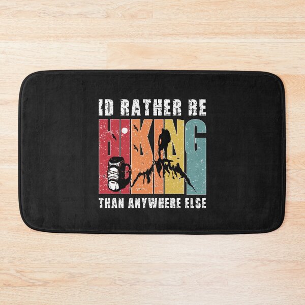 Item preview, Id Rather Be Hiking Than Anywhere Else designed and sold by SportyDogShop.