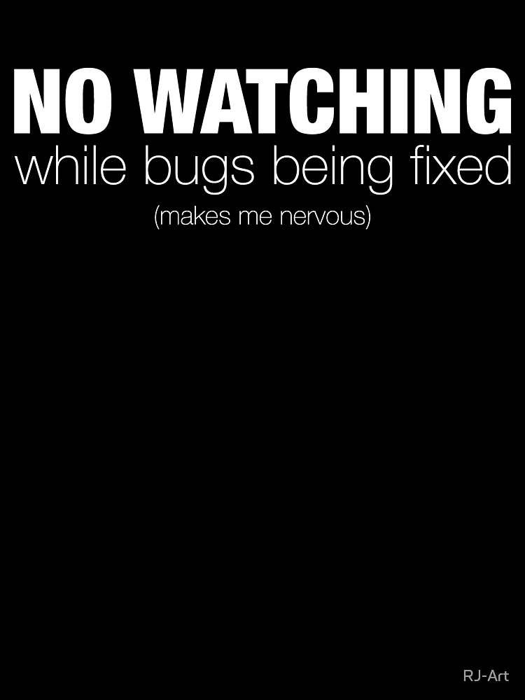 Thumbnail 3 of 3, Scarf, No Watching Bug Fixing Coding Lover Programming Debugging designed and sold by RJ-Art.