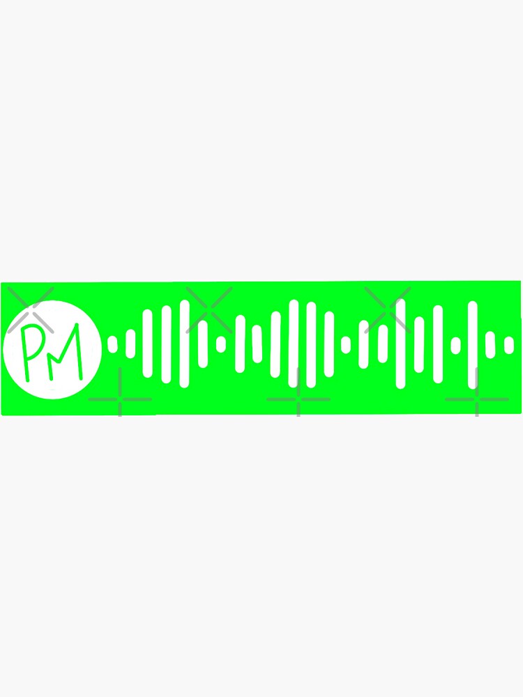 "limestone kid spotify code" Sticker for Sale by madisonsummey Redbubble