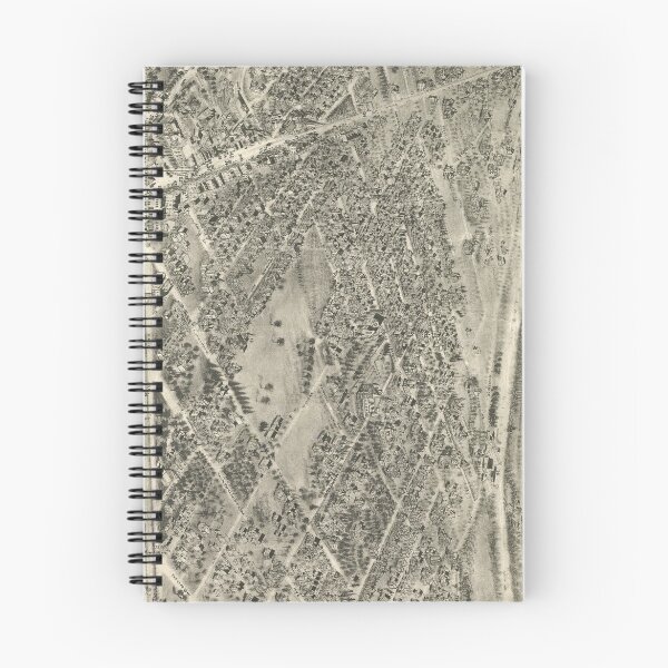 Item preview, Vintage Pictorial Map of Rutherford NJ (1904) designed and sold by BravuraMedia.