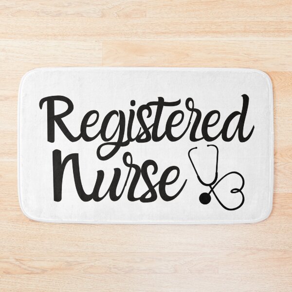Item preview, registered nurse - nurse gift/present (black)  designed and sold by PickaSticka.