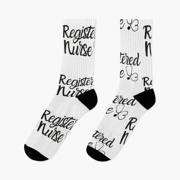 Item preview, registered nurse - nurse gift/present (black)  designed and sold by PickaSticka.