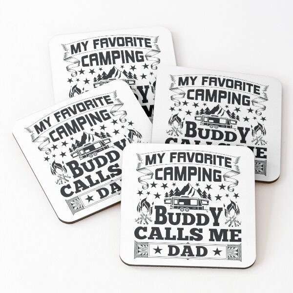 Item preview, My Favorite Camping Buddy Calls Me Dad designed and sold by marytrou.
