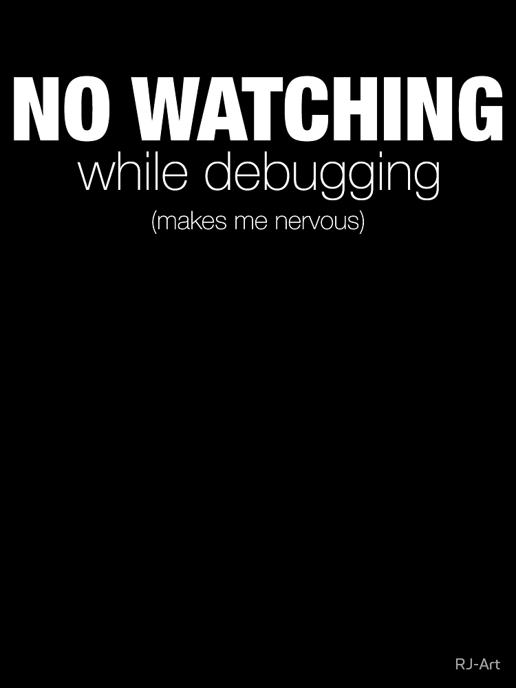 Thumbnail 3 of 3, Scarf, No Watching Bug Fixing Coding Lover Programming Debugging designed and sold by RJ-Art.