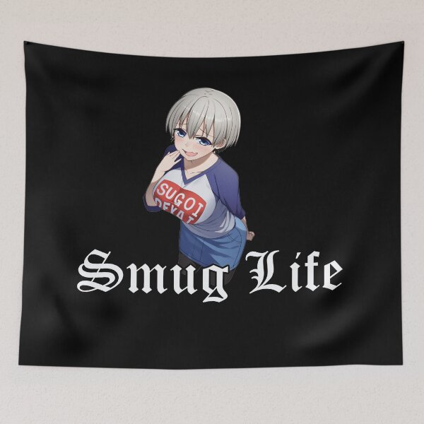 Item preview, Smug Life - Uzaki chan - white designed and sold by TheW33bStore.