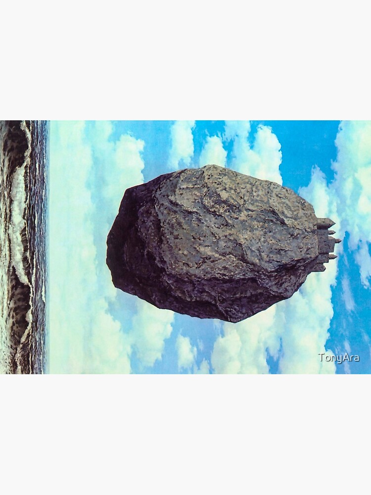 The Castle of the Pyrenees - René Magritte by TonyAra