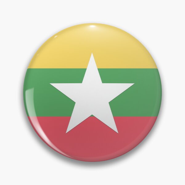 Artikelvorschau, Myanmar entworfen und verkauft von FlatFlags.